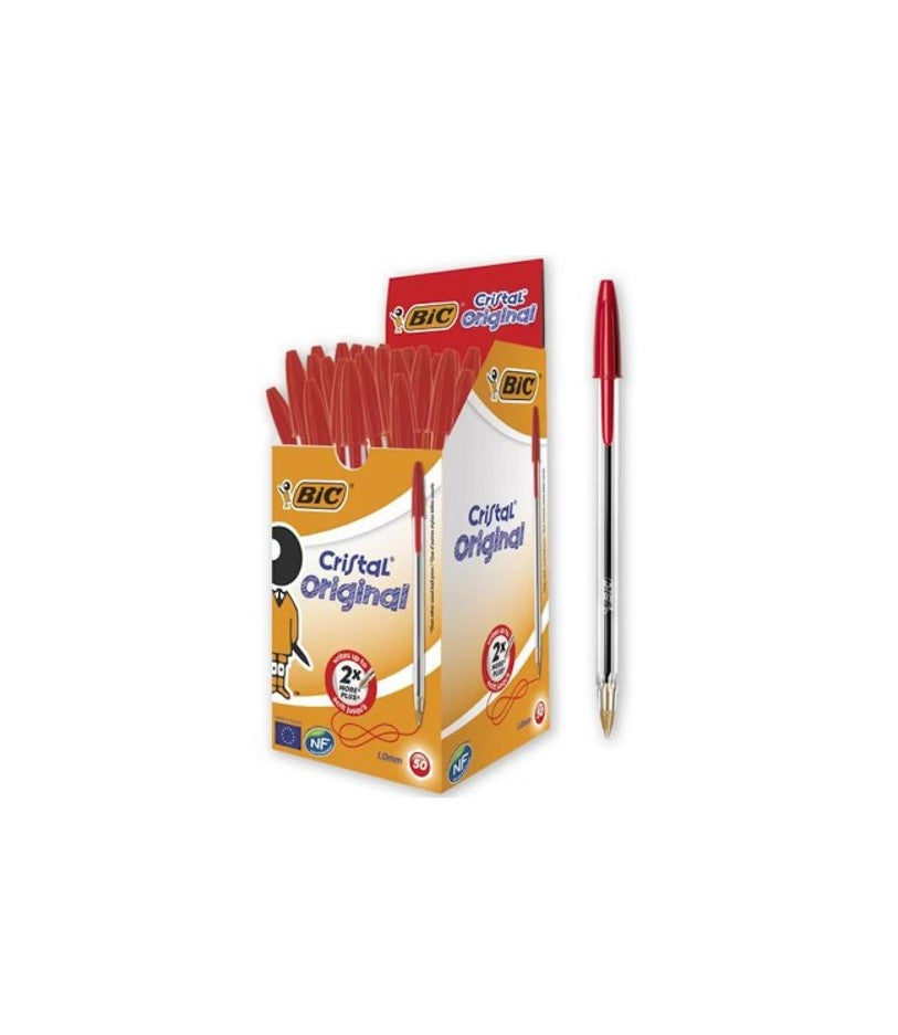 Esferográfica BIC Cristal 1.0mm Vermelho