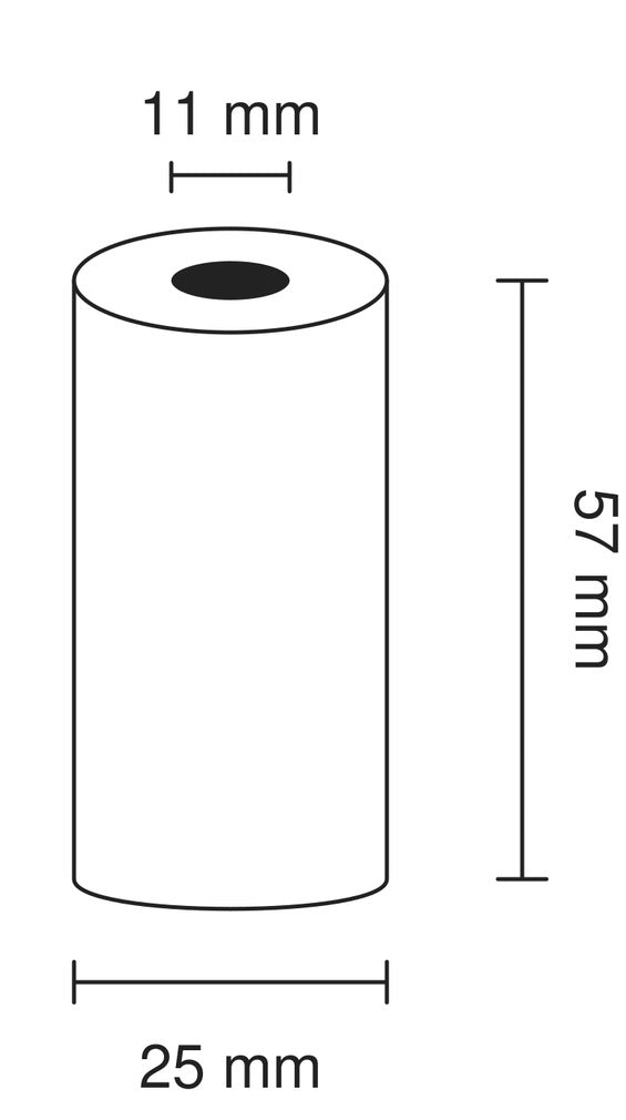 Rolos Térmicos 57X25X11